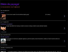 Tablet Screenshot of bilete-de-papagal.blogspot.com