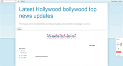 Desktop Screenshot of mosthollybollynews.blogspot.com