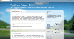 Desktop Screenshot of ifs-and-buts.blogspot.com