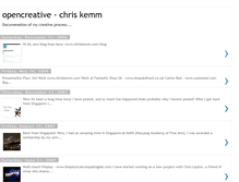 Tablet Screenshot of christopher-kemm.blogspot.com