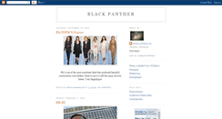 Desktop Screenshot of blacksuitedpanther.blogspot.com