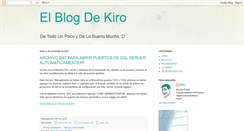 Desktop Screenshot of kiro-hikaru.blogspot.com