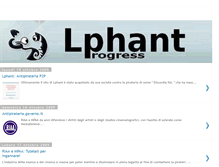 Tablet Screenshot of lphant-p2pantip2p.blogspot.com