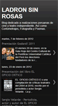 Mobile Screenshot of ladronsinrosas.blogspot.com