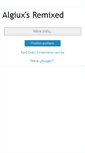 Mobile Screenshot of algiuxsremixed.blogspot.com