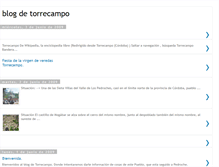 Tablet Screenshot of blogdetorrecampo.blogspot.com