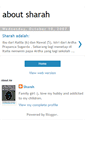 Mobile Screenshot of about-sharah.blogspot.com