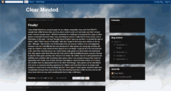 Desktop Screenshot of clear-mind.blogspot.com