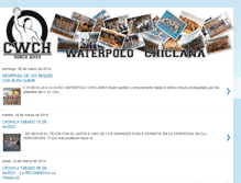 Tablet Screenshot of clubwaterpolochiclana.blogspot.com