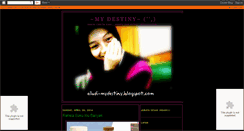 Desktop Screenshot of eiladi-mydestiny.blogspot.com