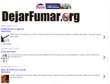 Tablet Screenshot of dejardefumar-ya.blogspot.com