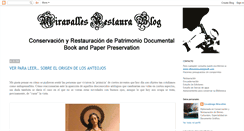 Desktop Screenshot of miravallesrestaura.blogspot.com