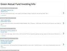 Tablet Screenshot of greenmutualfund.blogspot.com