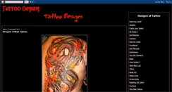 Desktop Screenshot of designsoftattoo.blogspot.com