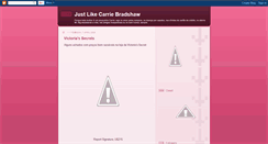 Desktop Screenshot of justlikecarriebradshaw.blogspot.com