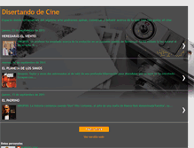 Tablet Screenshot of cinedisertacion.blogspot.com