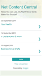 Mobile Screenshot of netcontentcentral.blogspot.com