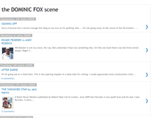 Tablet Screenshot of dominicfox.blogspot.com