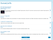 Tablet Screenshot of guncelliste.blogspot.com