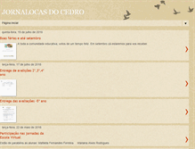 Tablet Screenshot of ojornalocasdocedro.blogspot.com