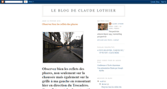 Desktop Screenshot of leblogdeclaudelothier.blogspot.com