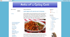 Desktop Screenshot of cyclingcook.blogspot.com