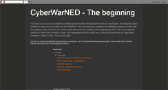 Desktop Screenshot of cyberwarned.blogspot.com