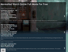 Tablet Screenshot of movieshodwatchonlinemovie.blogspot.com