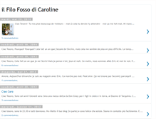 Tablet Screenshot of il-filo-fosso-di-caroline.blogspot.com