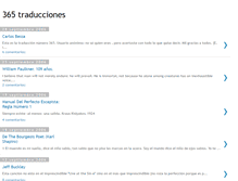 Tablet Screenshot of 365traducciones.blogspot.com