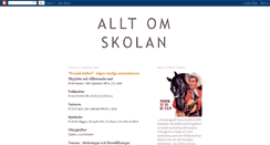 Desktop Screenshot of alltomskolan.blogspot.com