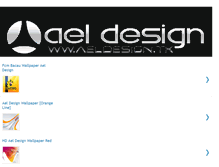 Tablet Screenshot of aeldesignwallpapers.blogspot.com