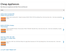 Tablet Screenshot of cheapappliances87.blogspot.com