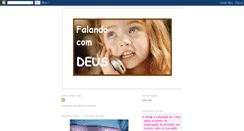Desktop Screenshot of falando-com-deus.blogspot.com