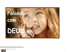 Tablet Screenshot of falando-com-deus.blogspot.com