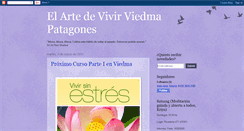 Desktop Screenshot of elartedevivirviedmapatagones.blogspot.com