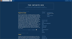 Desktop Screenshot of infinitehex.blogspot.com