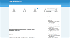 Desktop Screenshot of disquevinyle-25.blogspot.com