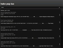 Tablet Screenshot of hakopspiso.blogspot.com