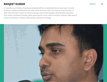 Tablet Screenshot of kumarranjeet.blogspot.com