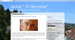 Desktop Screenshot of ojornaloherminio.blogspot.com