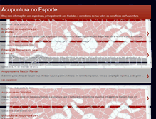 Tablet Screenshot of acupunturaesportiva.blogspot.com
