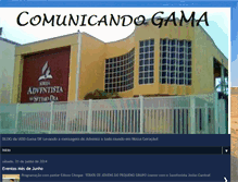 Tablet Screenshot of comunicandogama.blogspot.com