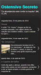 Mobile Screenshot of ostensivosecreto.blogspot.com