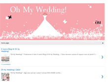 Tablet Screenshot of oh-my-wedding.blogspot.com