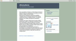 Desktop Screenshot of consultoria-reclutamiento.blogspot.com