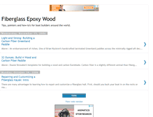 Tablet Screenshot of fiberglassonwood.blogspot.com
