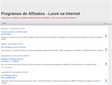 Tablet Screenshot of programasafiliados.blogspot.com