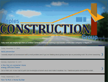 Tablet Screenshot of naplesconstructiongroup.blogspot.com