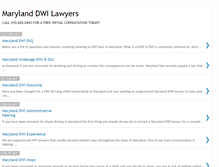 Tablet Screenshot of marylanddwi.blogspot.com